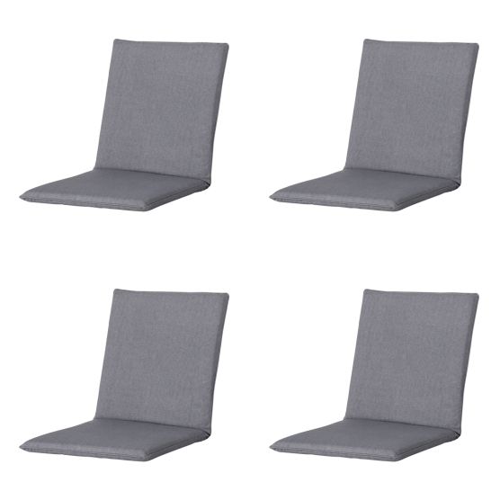 Madison Oxford  Stapelstoelkussen - Set van 4