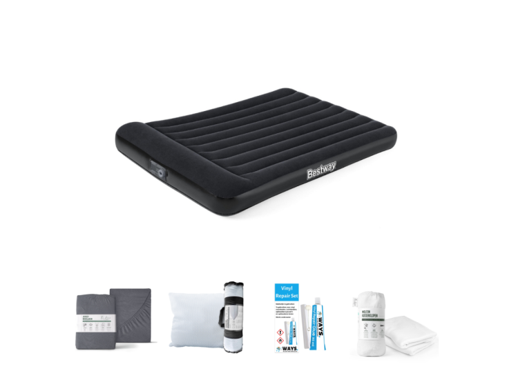 Bestway Tritech Queen 203 x 152 cm Luchtbedset - 5-delig