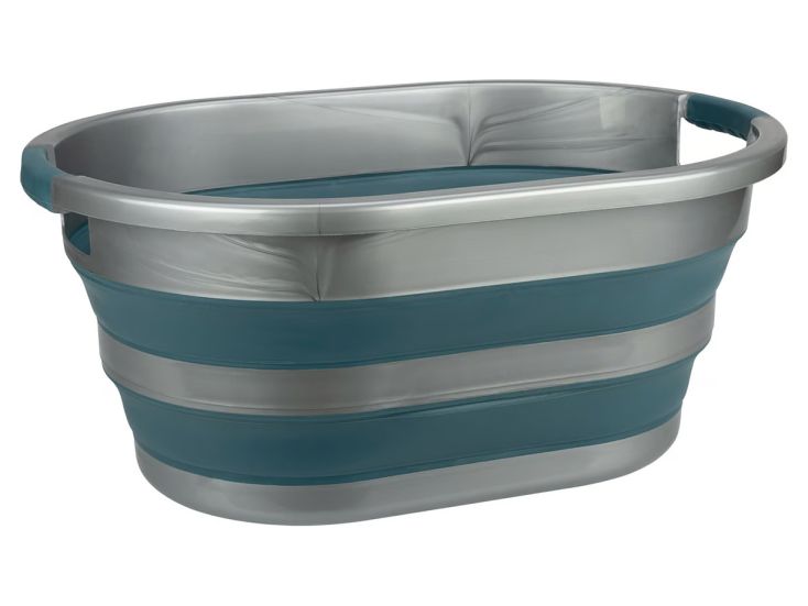 Abbey opvouwbare wasteil - Blue