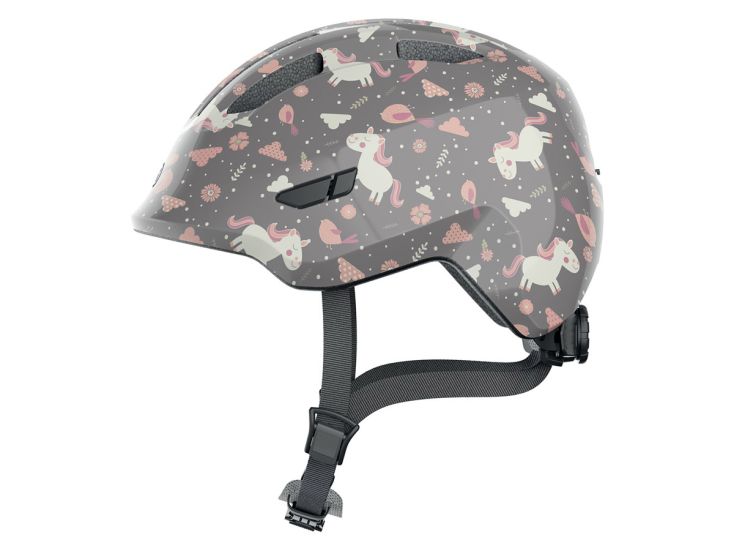 Abus Smiley 3.0 Grey Horse kinderfietshelm
