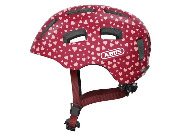 Abus Youn-I 2.0 Cherry Heart fietshelm