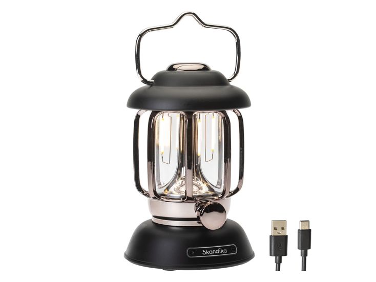Skandika Forsol LED-lantaarn - Grey