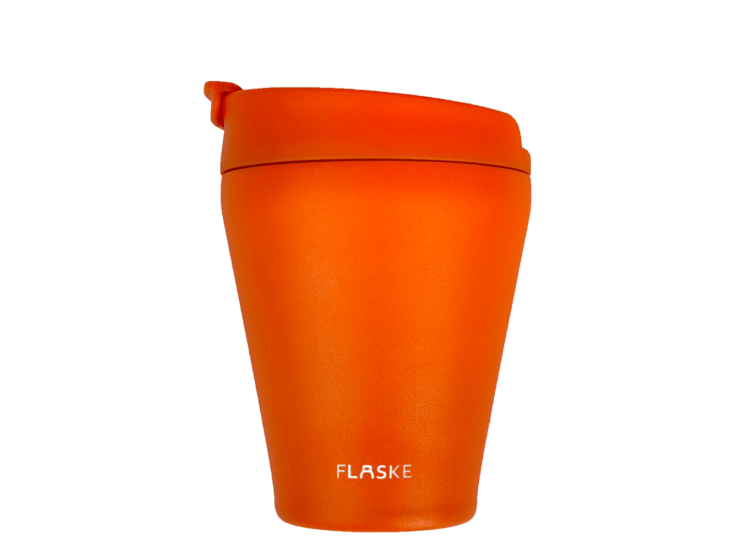 FLASKE 200 ml RVS Koffiebeker to Go - Sunrise