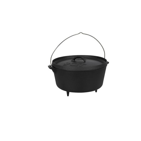 Bo-Camp Urban Outdoor Dutch Oven 9QT gietijzeren pan