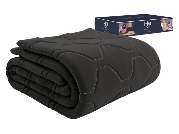 HappyBed Zwart All year dekbed - 240x200 cm