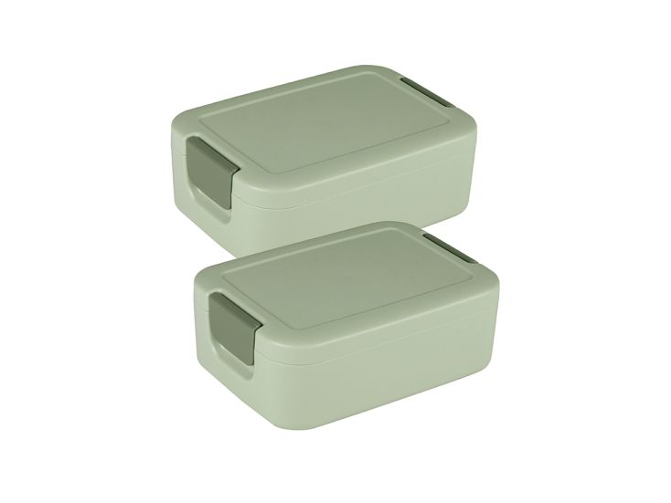 Sunware sigma home Food set van 2 broodtrommel - groen