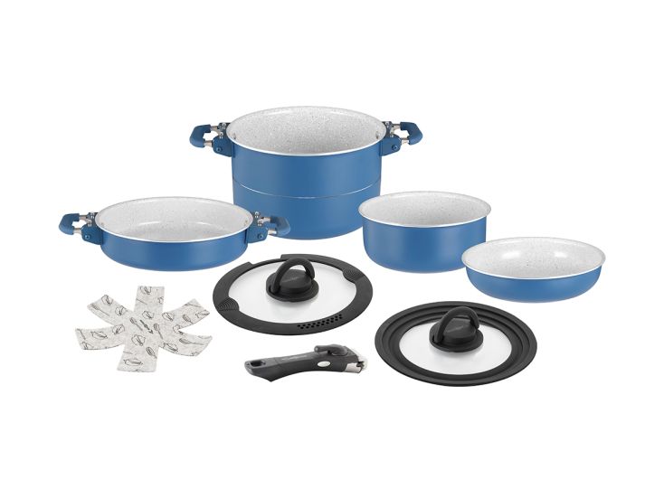 Brunner Carezza Magnet 7pz pannenset - Ø20 cm