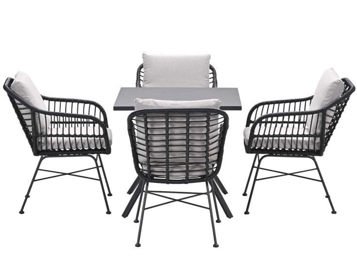Garden Impressions Lucas Rimini 5-delige tuinset - Black