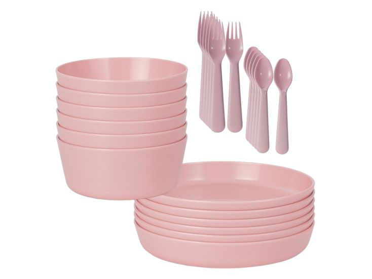 HEM 24-delig serviesset - Pink