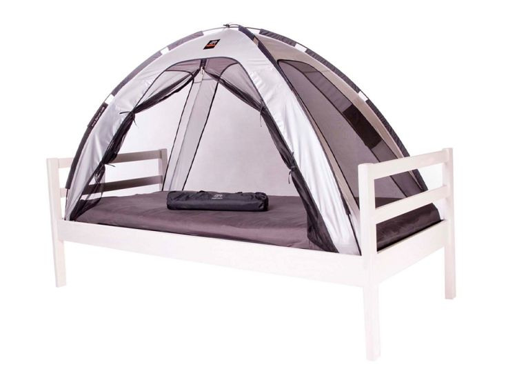 Deryan Luxe Zilveren Bedtent Klamboe