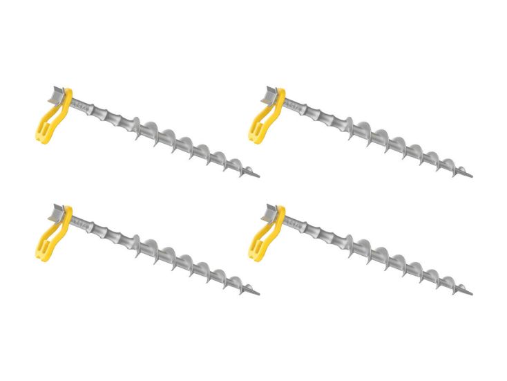 Haba Alu-Camp schroefharingen 31 cm - set van 4