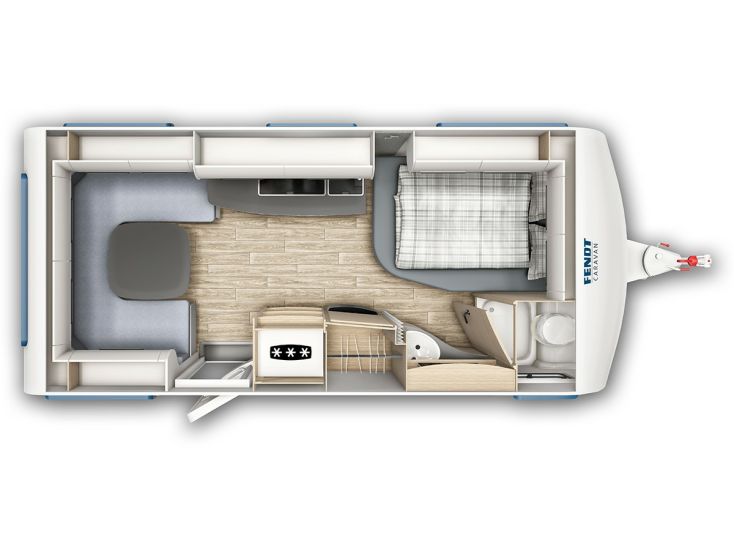 Fendt Apero 495 SFB caravan