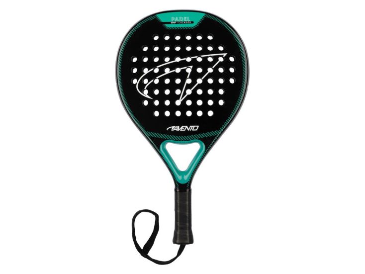 Avento Cazador GFRP Zwart/Groen padelracket