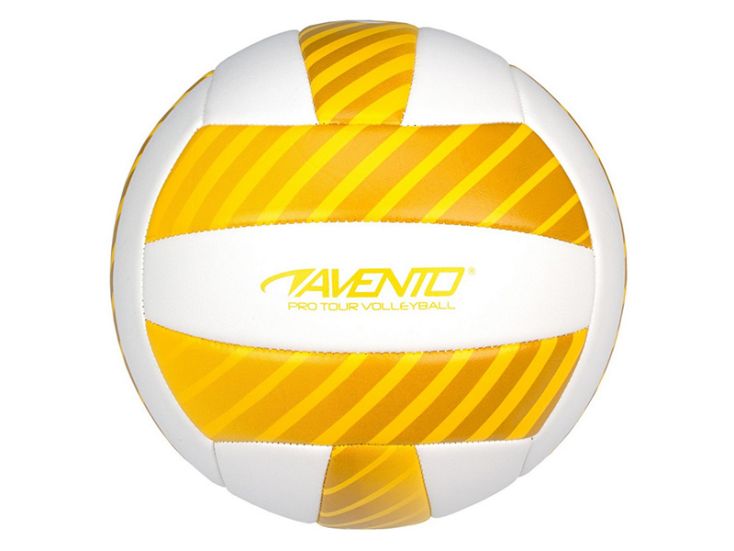 Avento kunstleren volleybal - Yellow