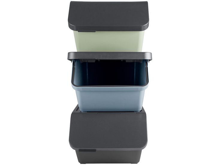 Sunware Sigma home set van 3 45L Sorteer Unit + deksel