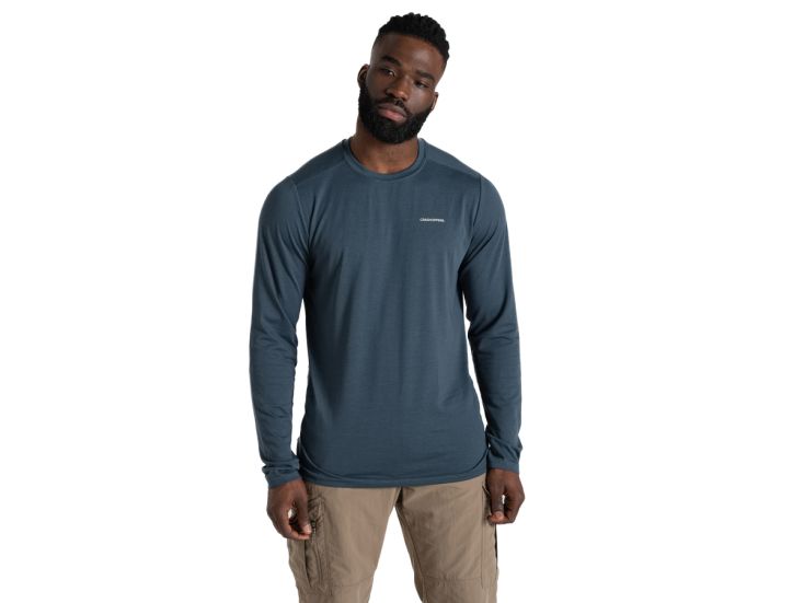 Craghoppers Nosilife ABEL heren T-shirt - Blue