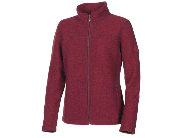 Ivanhoe Beata dames wollen vest - Deep Red