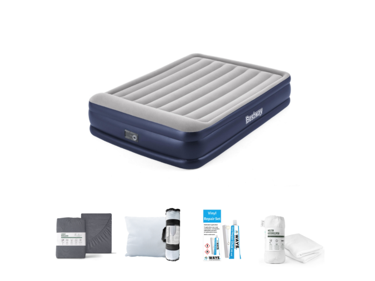Bestway Tritech Air 203 x 152 cm Luchtbedset - 5-delig