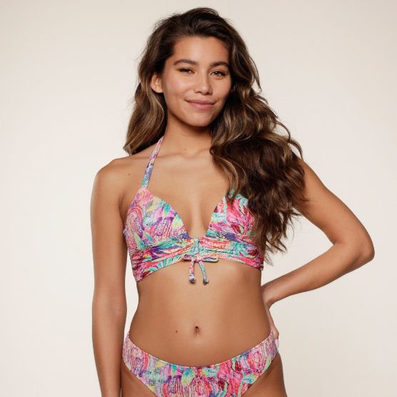LingaDore 7715TB Paisley Print Voorgevormde Triangel Bikini top