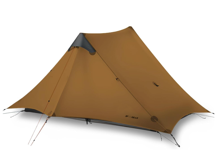 3F UL GEAR Lanshan 2-persoons Tent - Brown