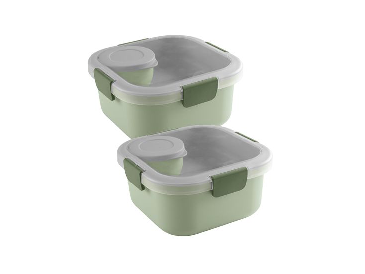 Sunware sigma Home Food set van 2 lunchbox - groen