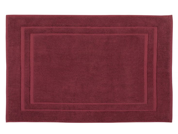 DoubleDry Hotel 50 x 80 cm badmat - bordeaux