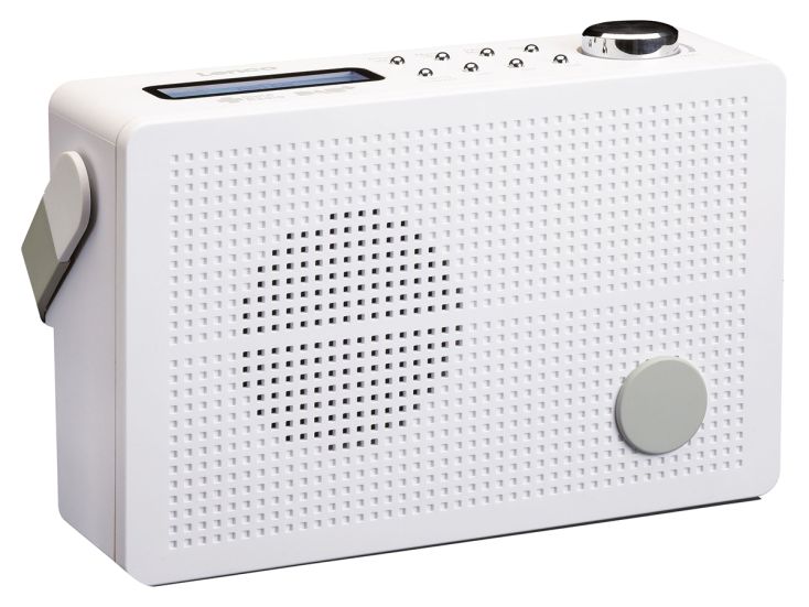 Lenco PDR-030WH Draagbare DAB+/FM radio