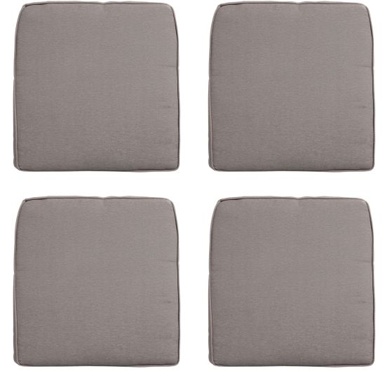 Madison Panama taupe Zitkussen - Set van 4