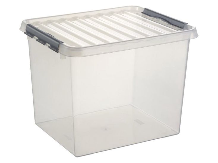 Sunware Q-line 52 liter opbergbox - Metall