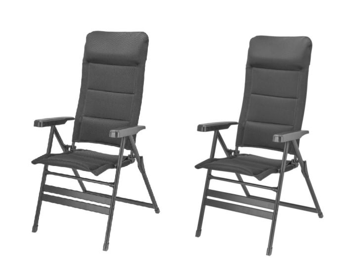 Travellife Barletta comfort plus 2022 klapstoel - 2 stuks