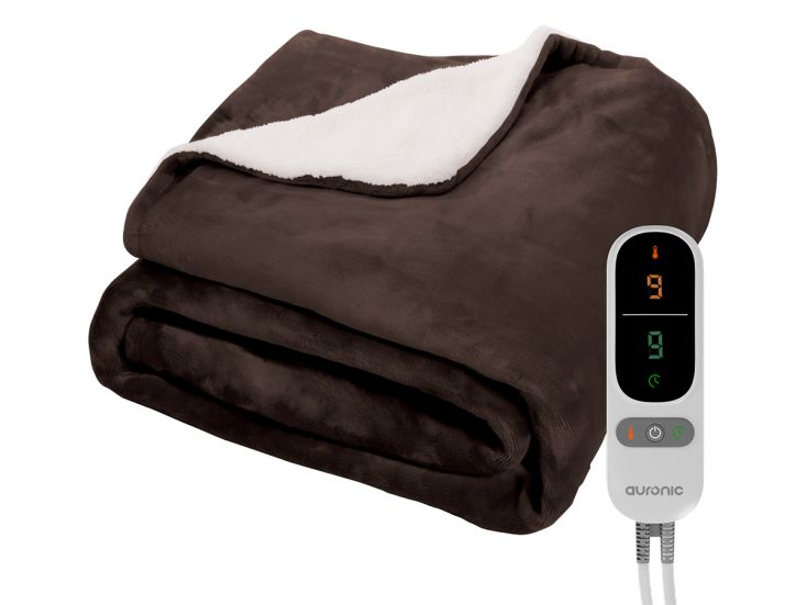 Auronic 180 x 130 cm elektrische deken - Brown