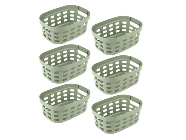 Sunware Sigma home 5 liter set van 6 mandjes - Green