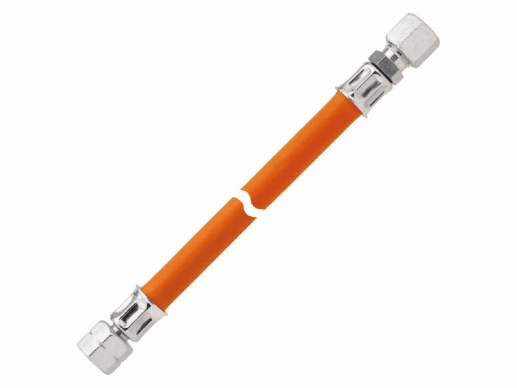 Badé 1/4"L x 8/10 kampeer koppelslang - 40 cm