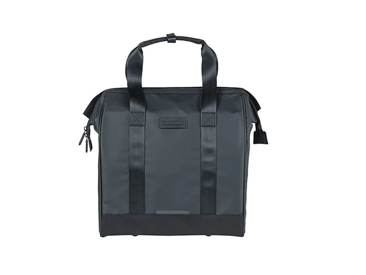 Basil Grand Tarpaulin 23 liter fietsshopper - Black