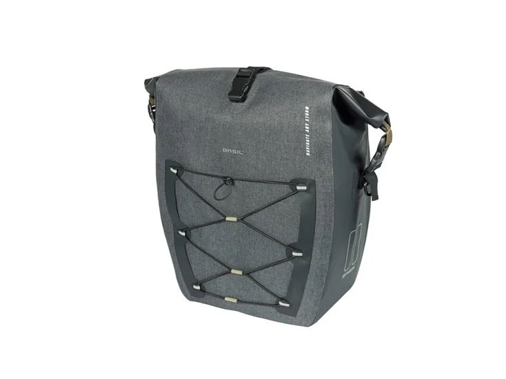 Basil Navigator Storm L enkele fietstas 15-31 Liter - Black
