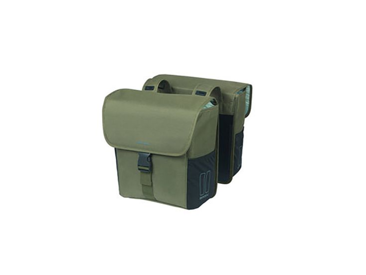 Basil GO 32 Liter dubbele fietstas - Dark Green
