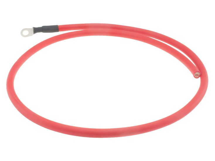 BBA 16 mm 100 cm accukabel - Red