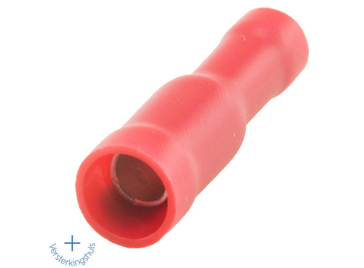BBA 4mm Kabelschoen - red