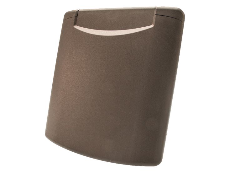 BBA contactdoos vervangingsdeksel - grey