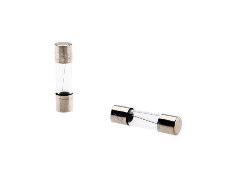BBA korte glaszekering 5A - 10 stuks