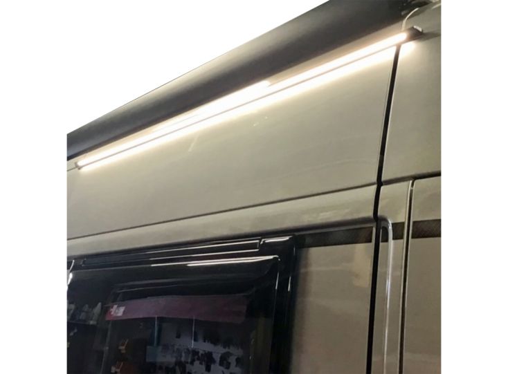 BBA Lazio Alu schuifdeur LED strip