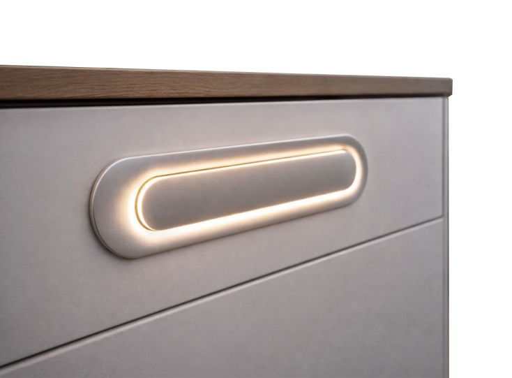 BBA Palermo handgreep met LED verlichting