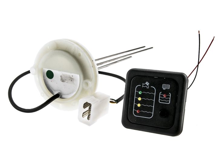 LED schoon- en vuilwatertankmeter