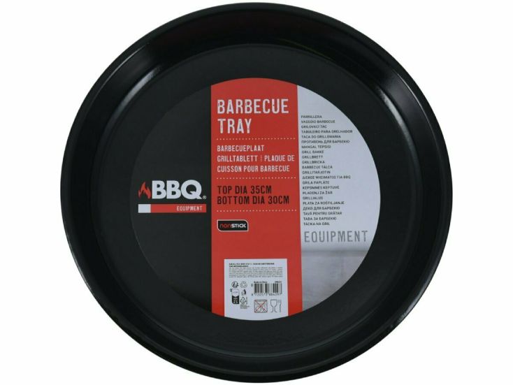 BBQ drip pan 35 cm lekbak
