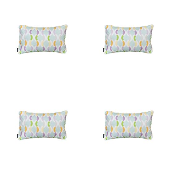 Madison Trivia mint Sierkussen - Set van 4