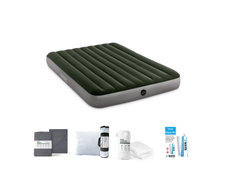 Intex Prestige Downy 203 x 152 cm Luchtbedset - 5-delig