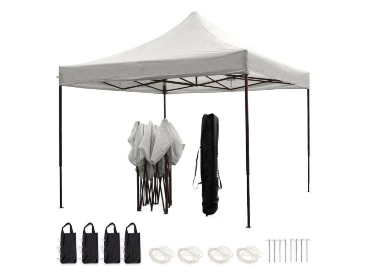 LifeGoods Basic 3x3 m  partytent - White