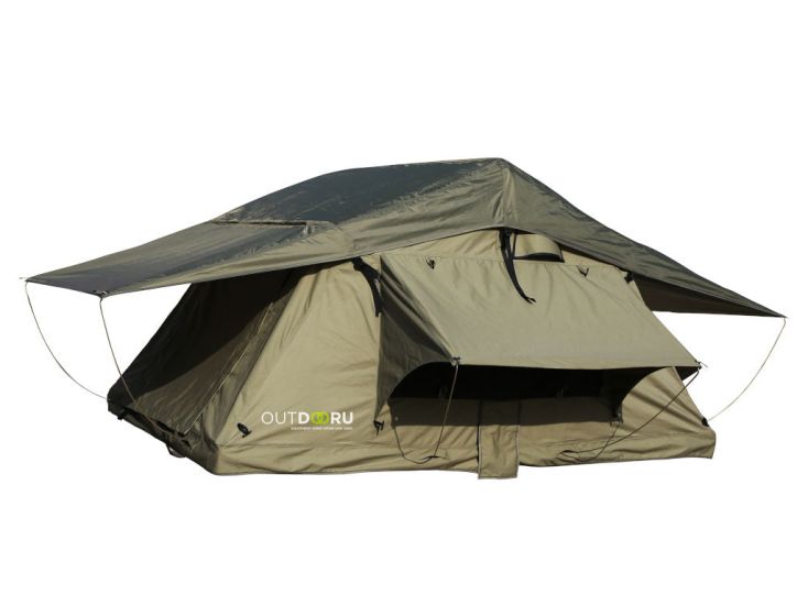 OutdoorU Expedition  4++ personen Daktent - Green