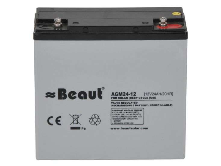 Beaut 24 Ah AGM accu