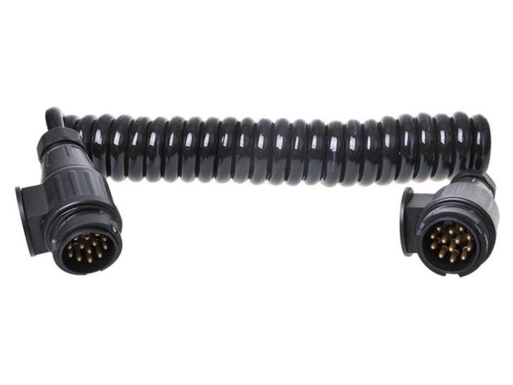 ProPlus 13-polige spiraalkabel - 3,5 meter